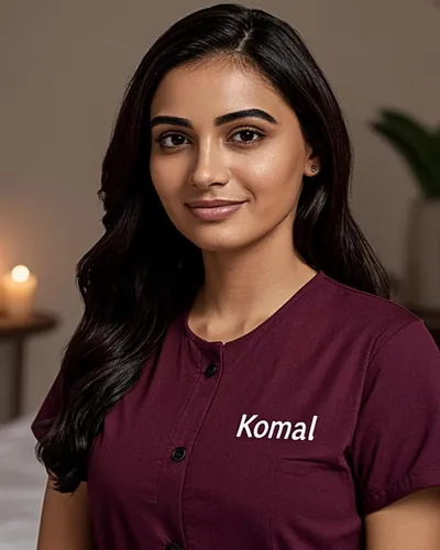 Photo of Komal, 24 year old erotic massage therapist at NuruNest Kukatpally