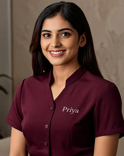Photo of Priya, 24 year old B2B massage therapist specializing in Full Body Massage at NuruNest Madhapur